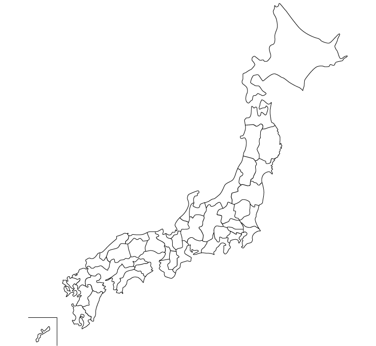 日本地図