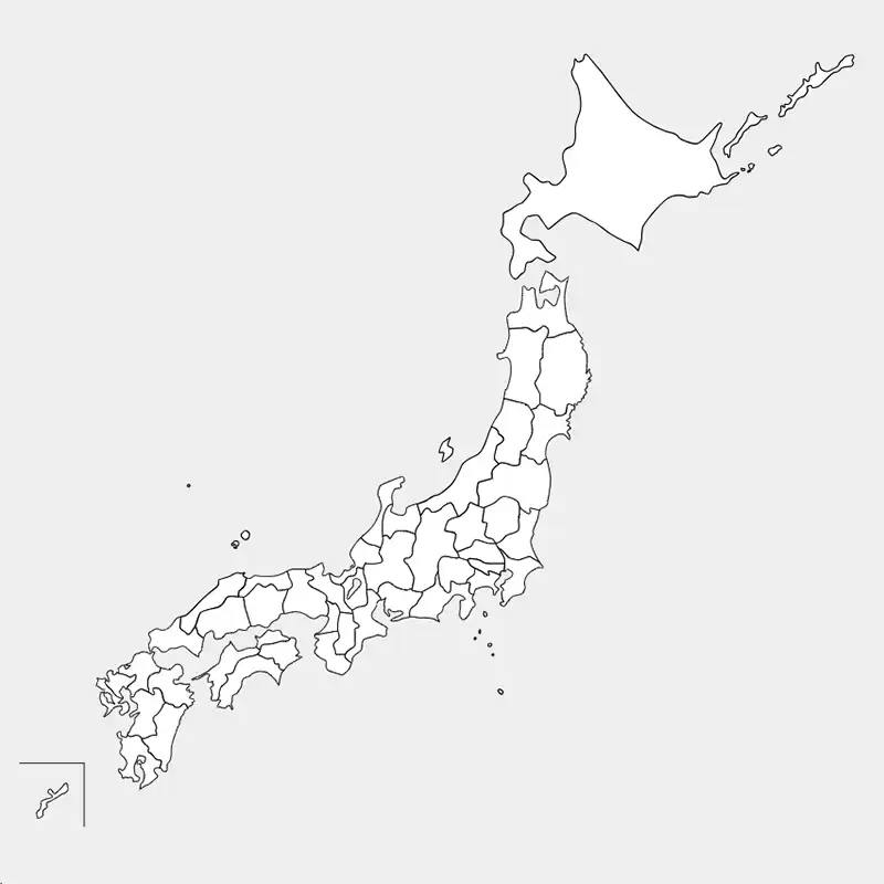 日本地図